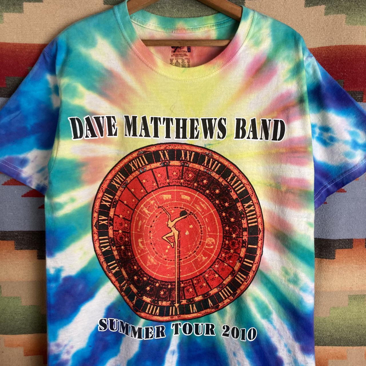 dave matthews band tie dye shirts