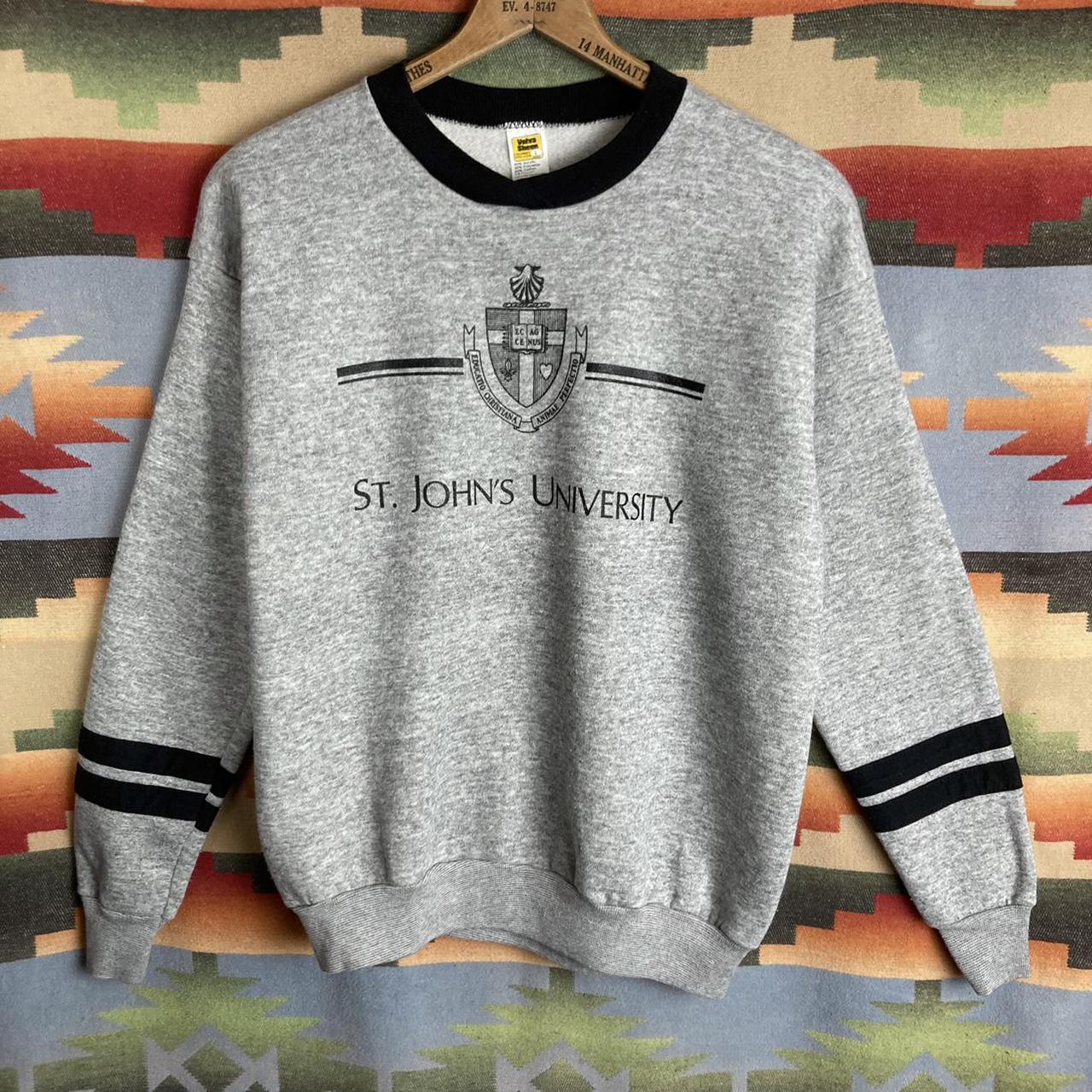 Vintage 80s St Saint Johns University New York... - Depop