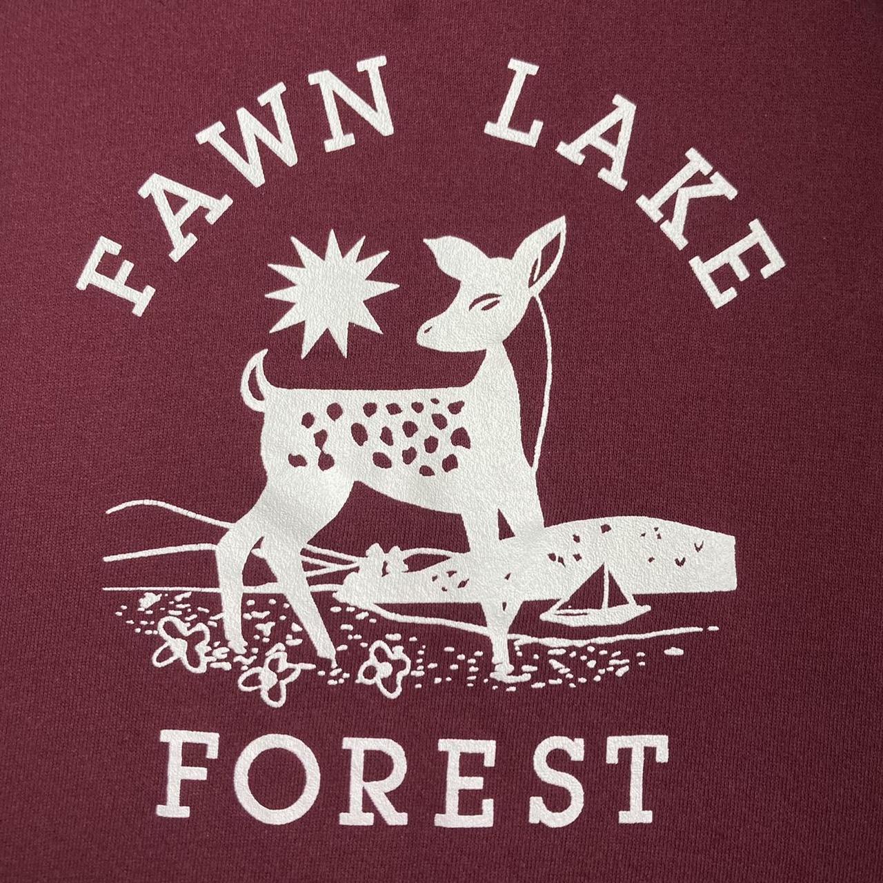 Vintage 90s Fawn Lake Forest Pennsylvania Deer... Depop