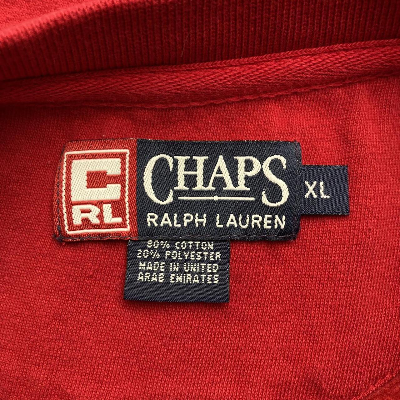 Vintage 90s Chaps Ralph Lauren Athletic Department... - Depop