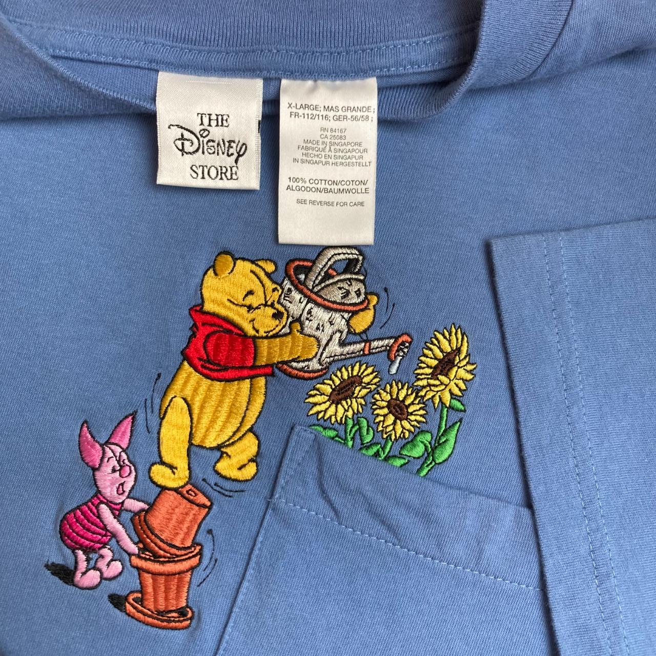 Vintage Disney Winnie the Pooh Piglet Sunflower... - Depop