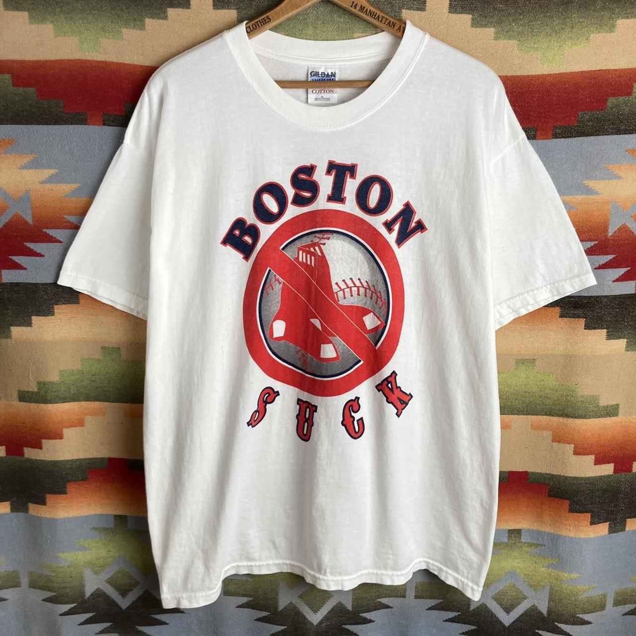 Vintage Boston Red Sox Suck MLB Baseball New York