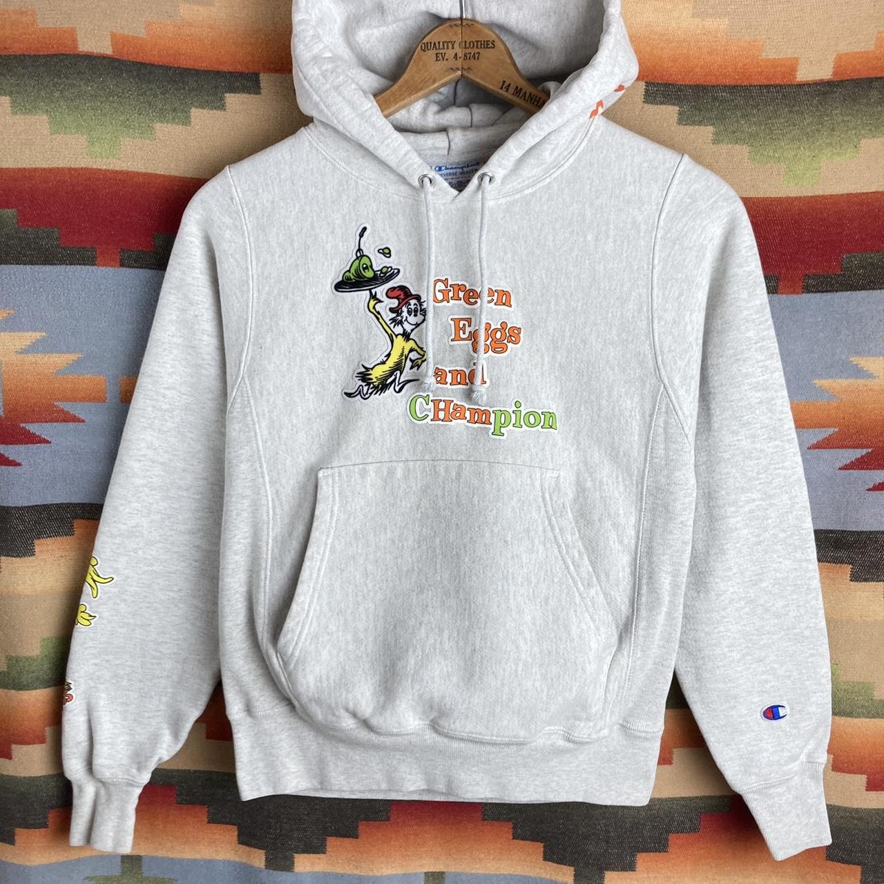 Champion sweater dr seuss 80s sale