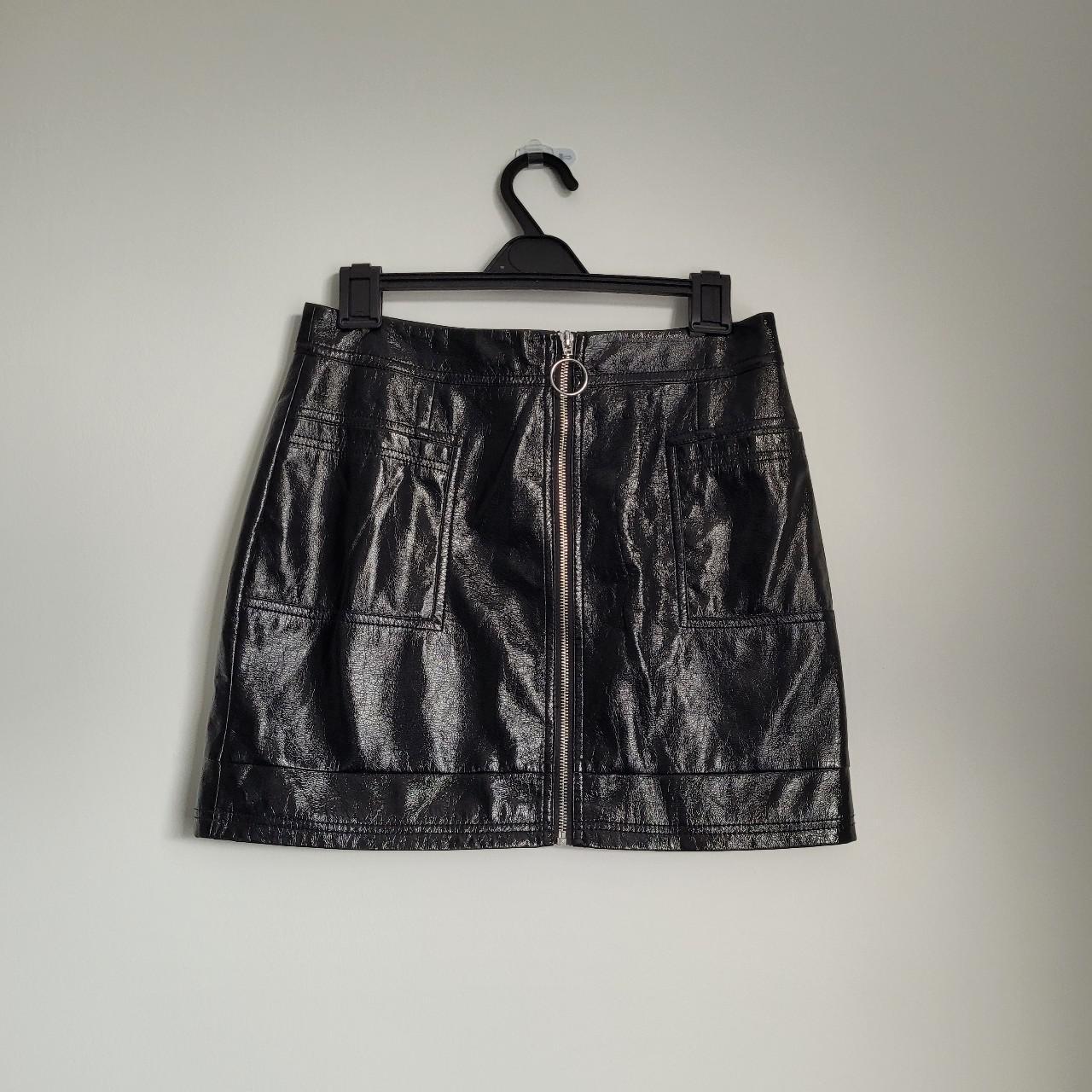 Free Hermes postage! PU / vinyl black... Depop