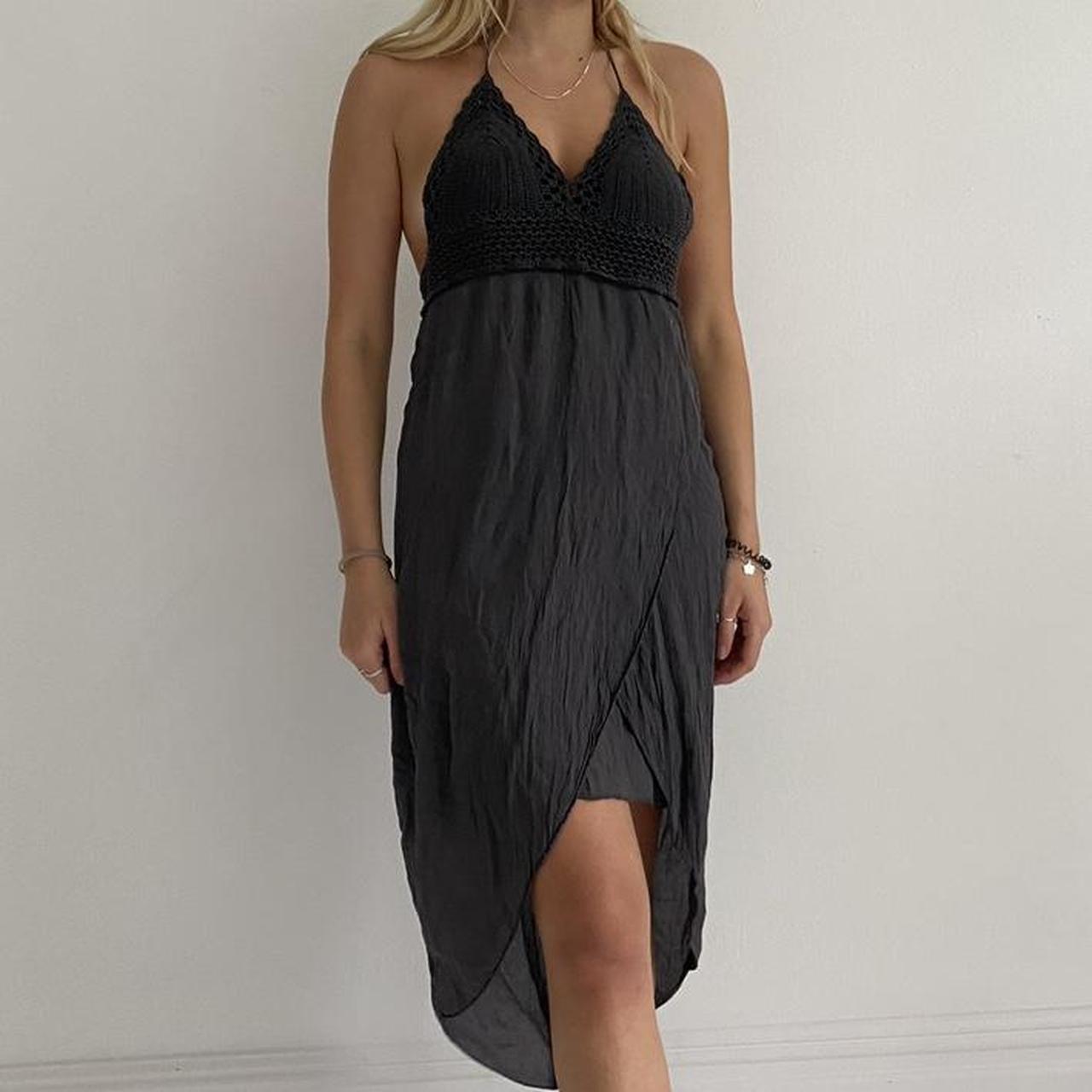 Super cute backless halter neck summer dress. Such... - Depop