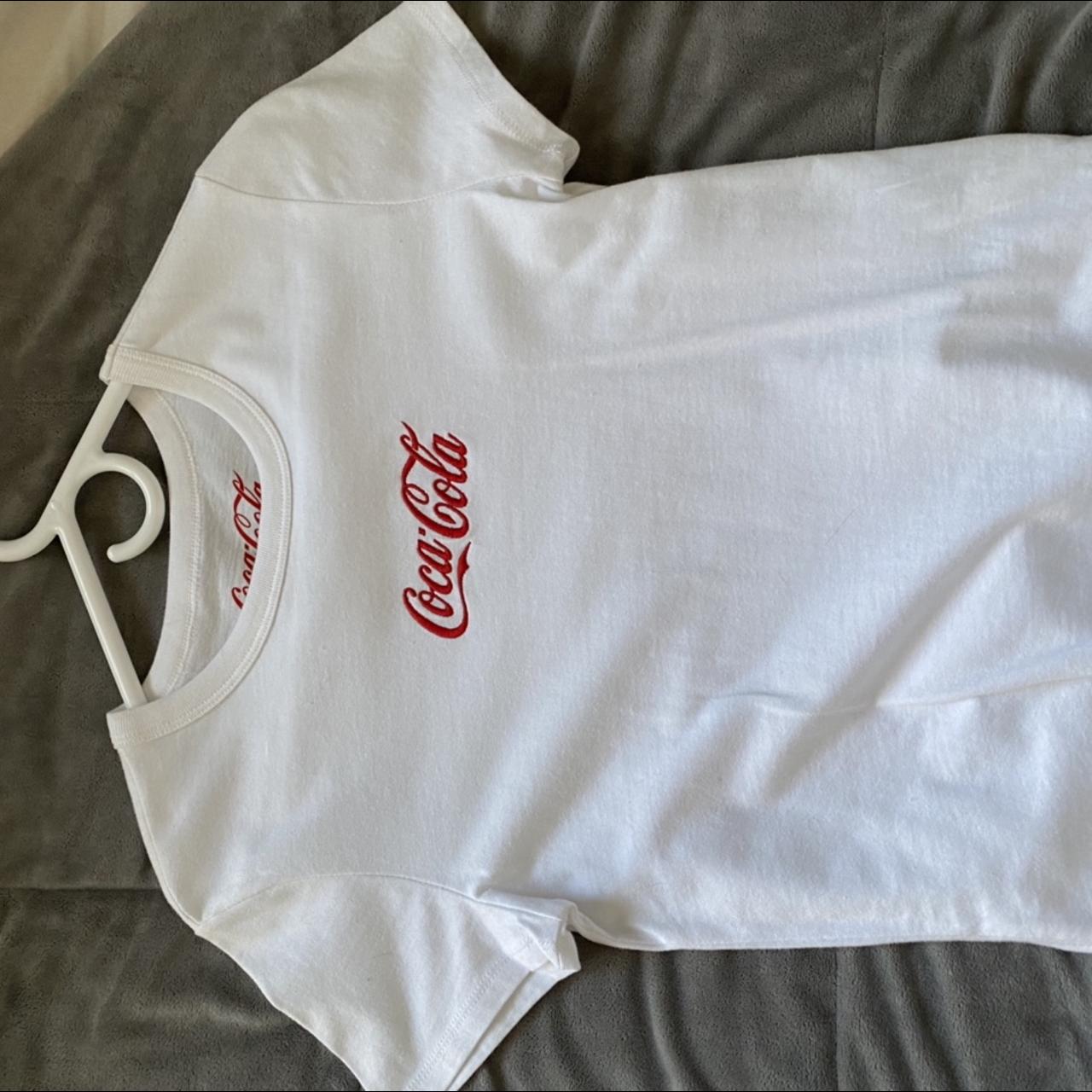 Coca-Cola Women's Crop-top | Depop