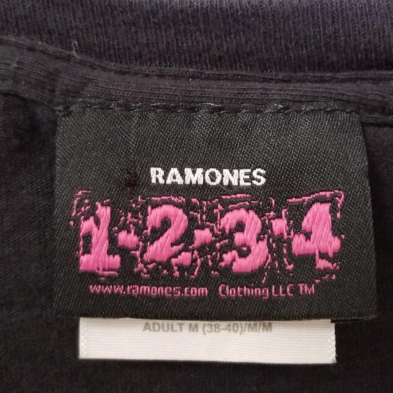 ramones 1234 clothing