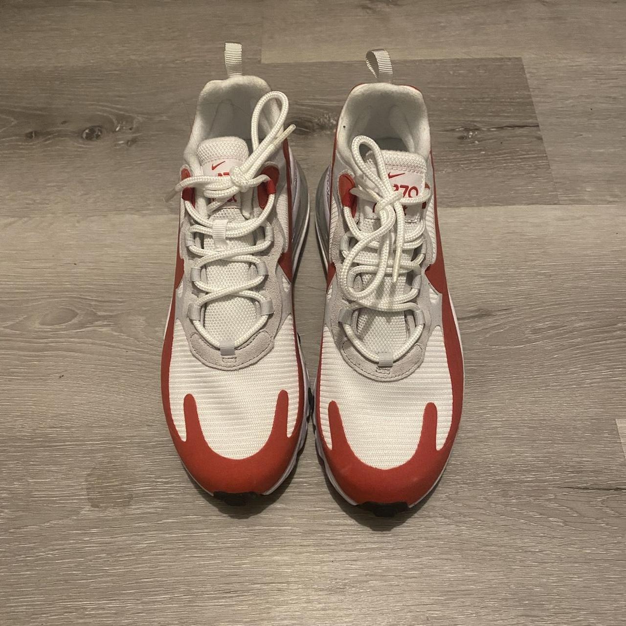 Air max 270 2024 react white university red