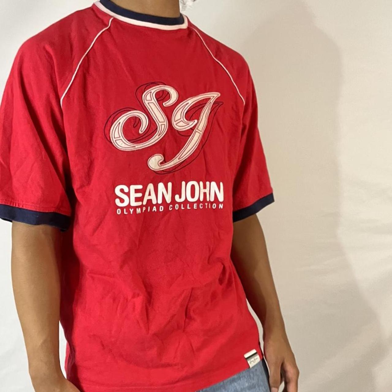 Sean John Men's Red T-shirt