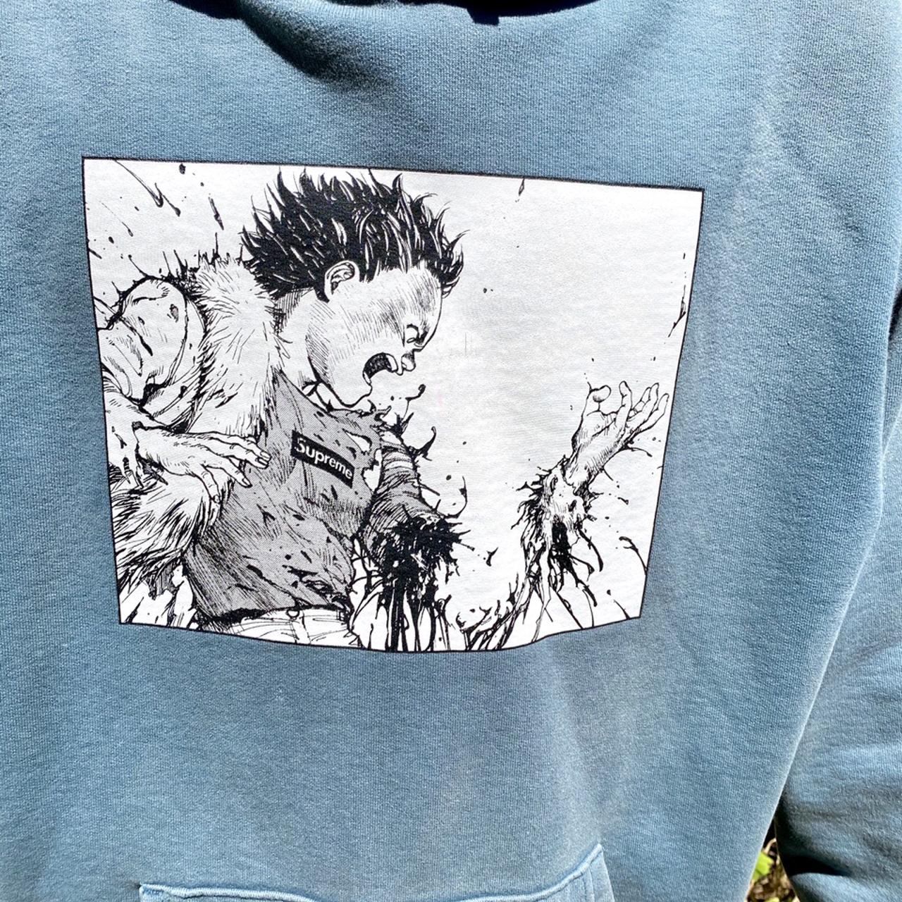 Supreme AKIRA arm hooded sweatshirt スレート