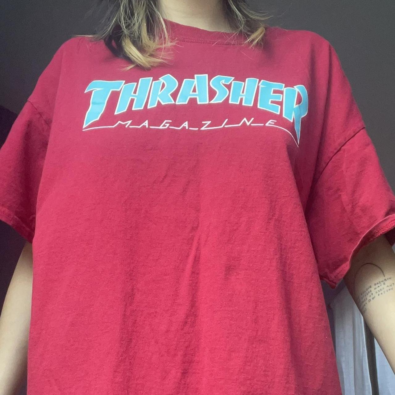 oversized thrasher t shirt