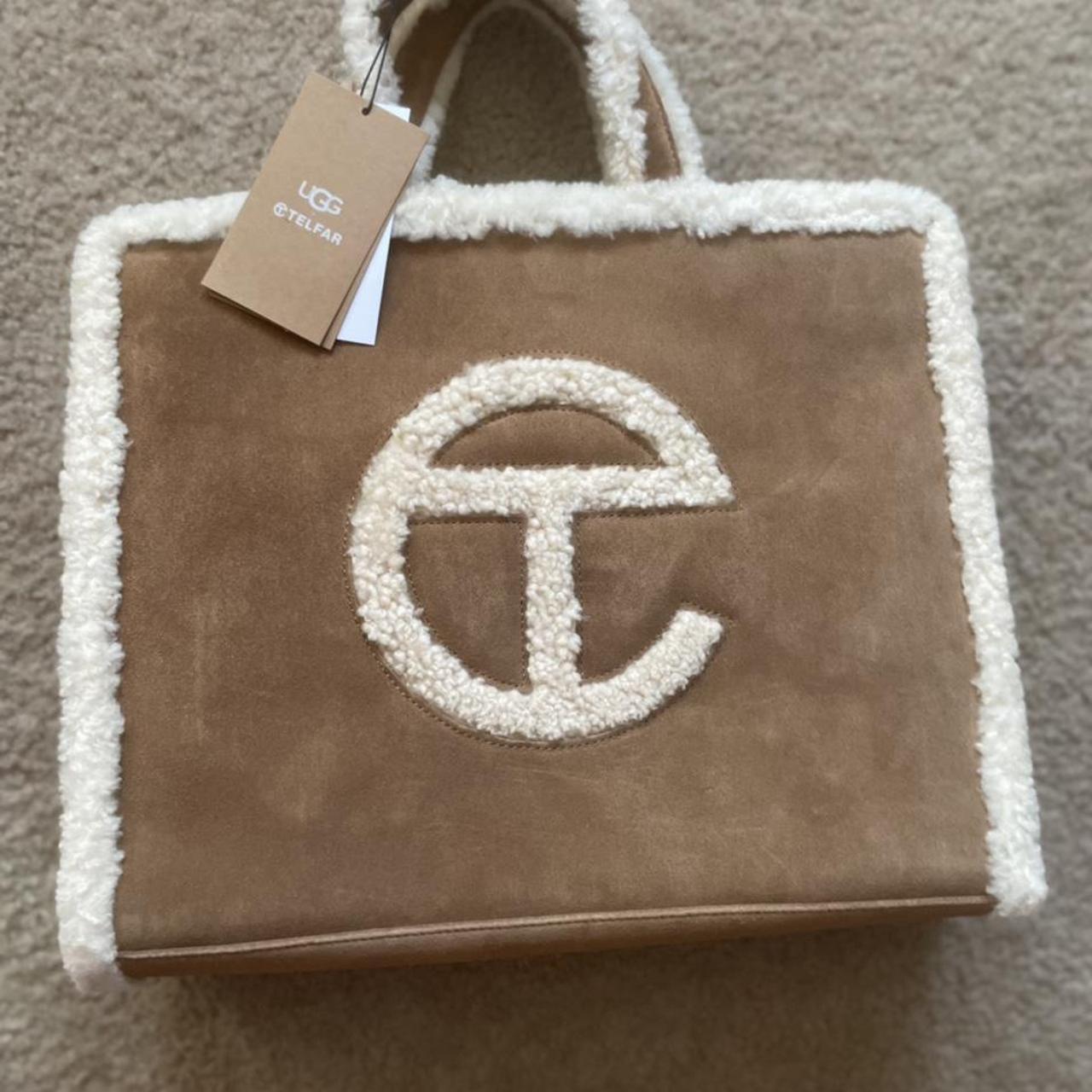 AUTHENTIC Telfar X Ugg Chestnut Bag In Size Medium Depop