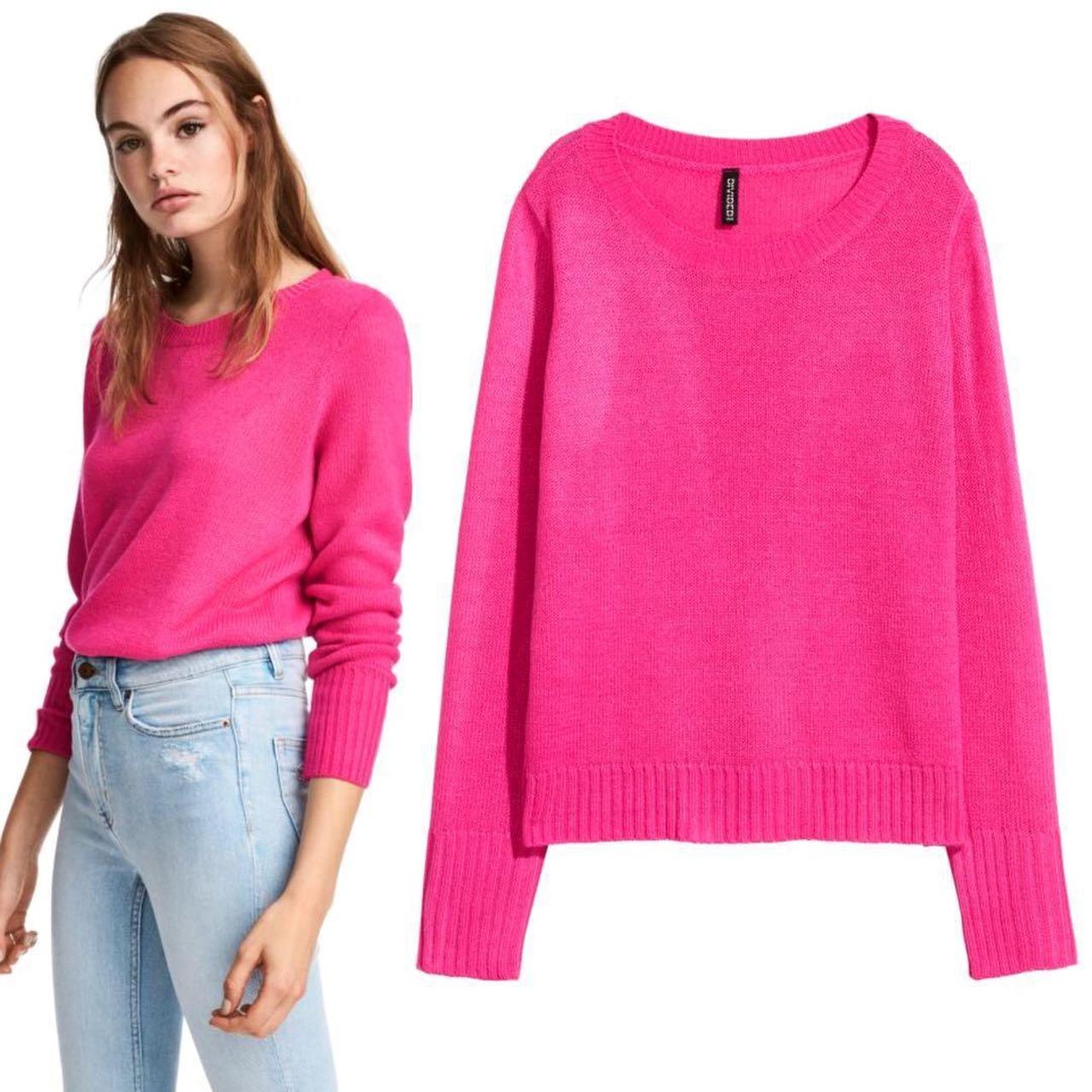 Handm Womens Pink Jumper Depop 0740