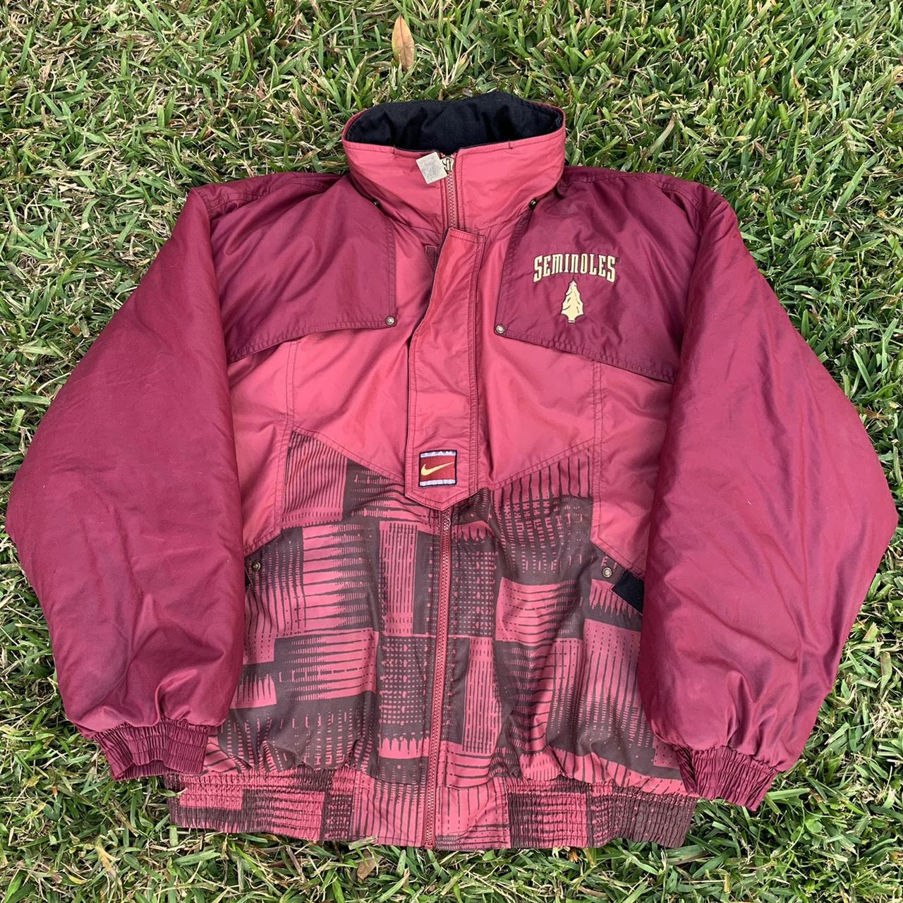 Vintage FSU 90s Nike puffer jacket adults xxl fits... - Depop