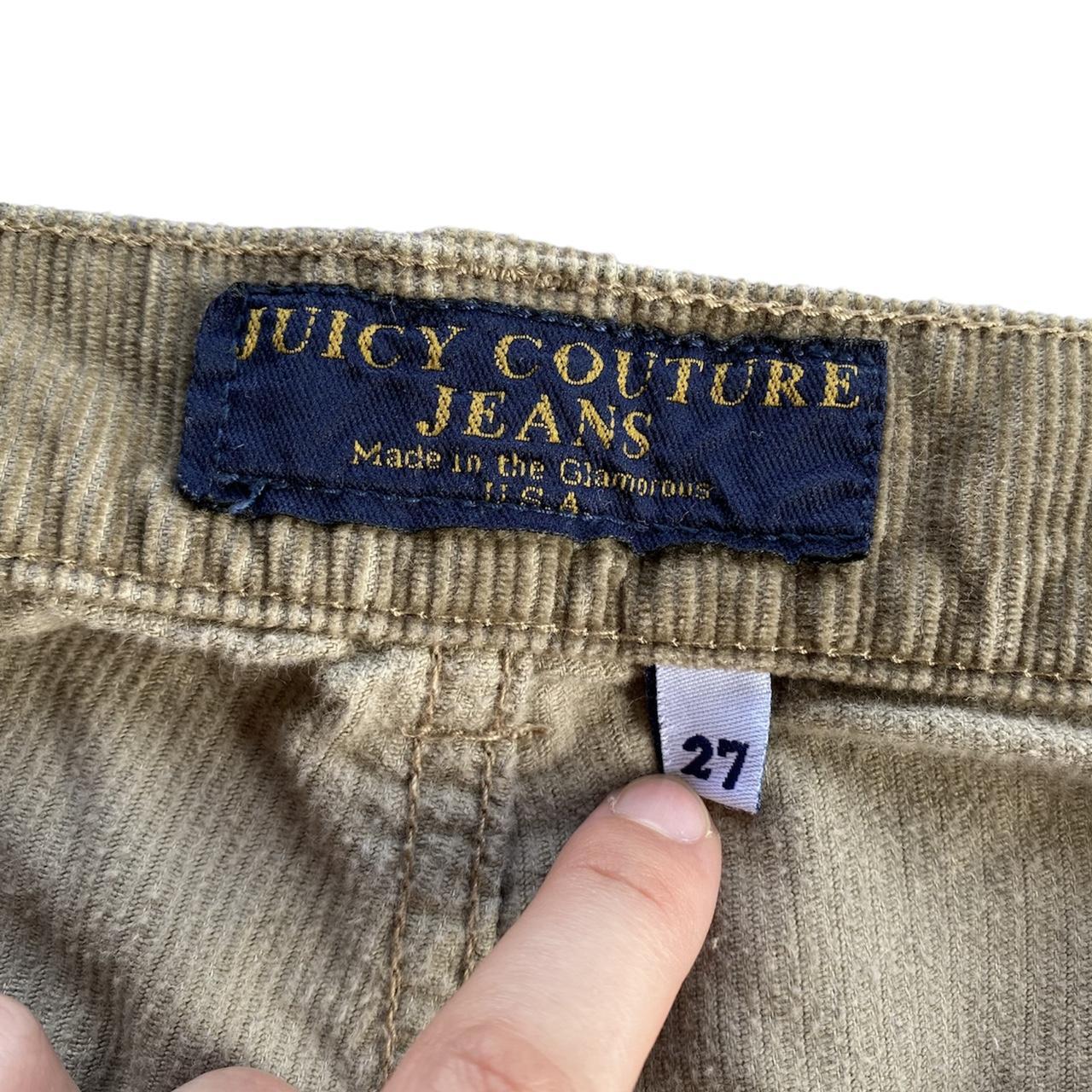 Corduroy super low rise Juicy Couture jeans These... - Depop