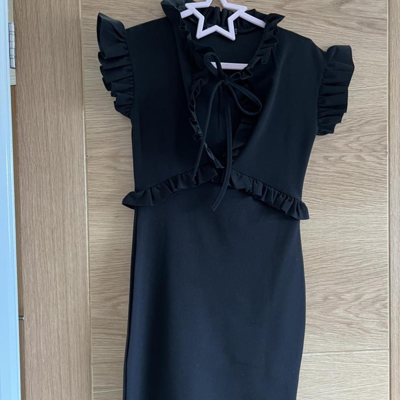 Black little black PLT dress worn once and in a good... - Depop