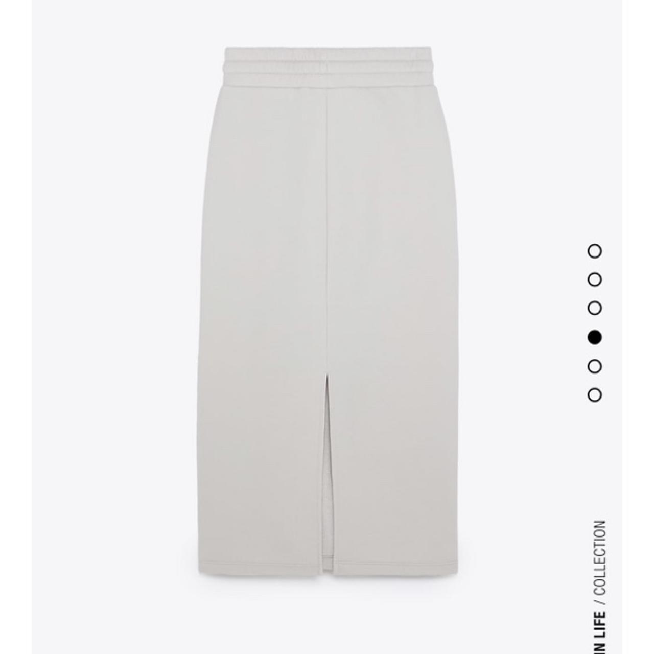 Zara plush skirt and jumper co ord in... Depop