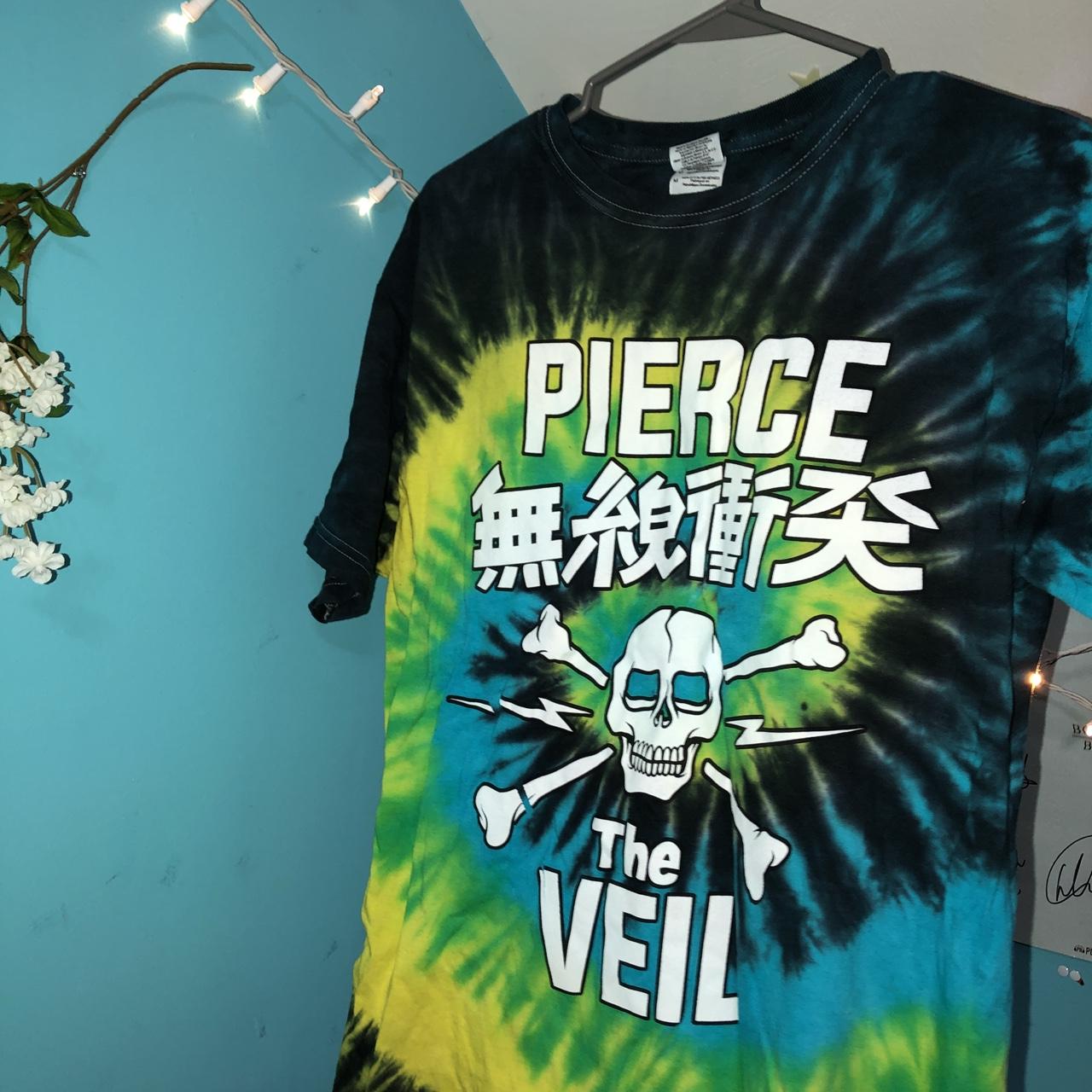 pierce the veil tie dye shirt