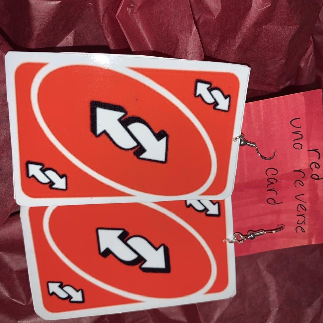 Red Uno Reverse Card | Sticker