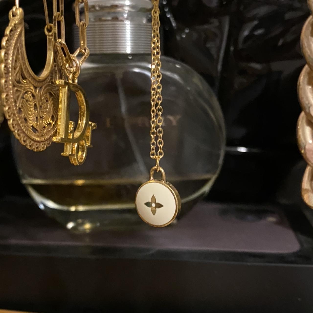 Authentic Louis Vuitton Charm Necklace. Charm is on - Depop