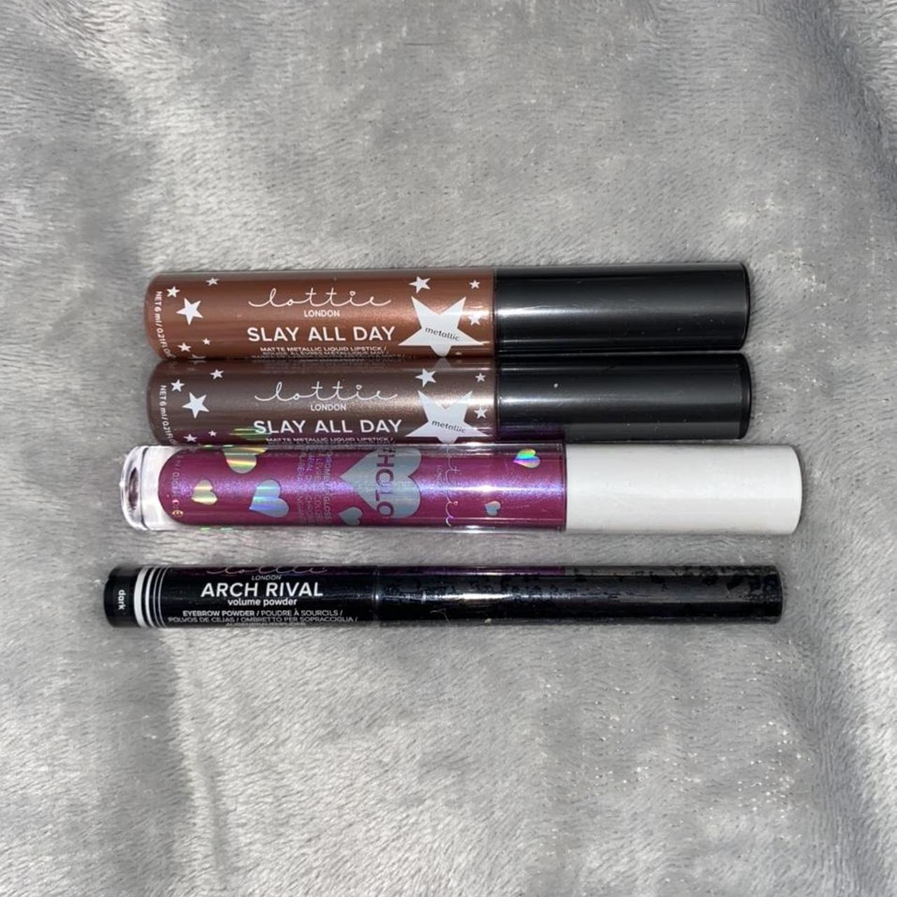 Lottie London make up bundle includes; Slay all... - Depop