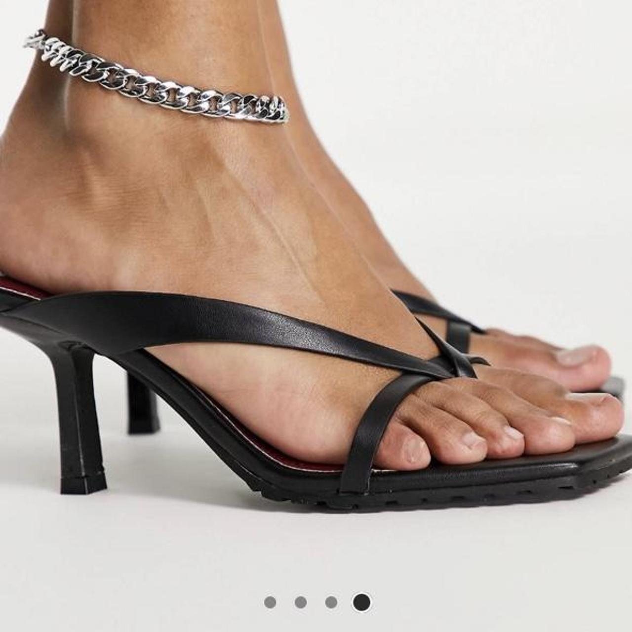 Topshop hot sale black mules