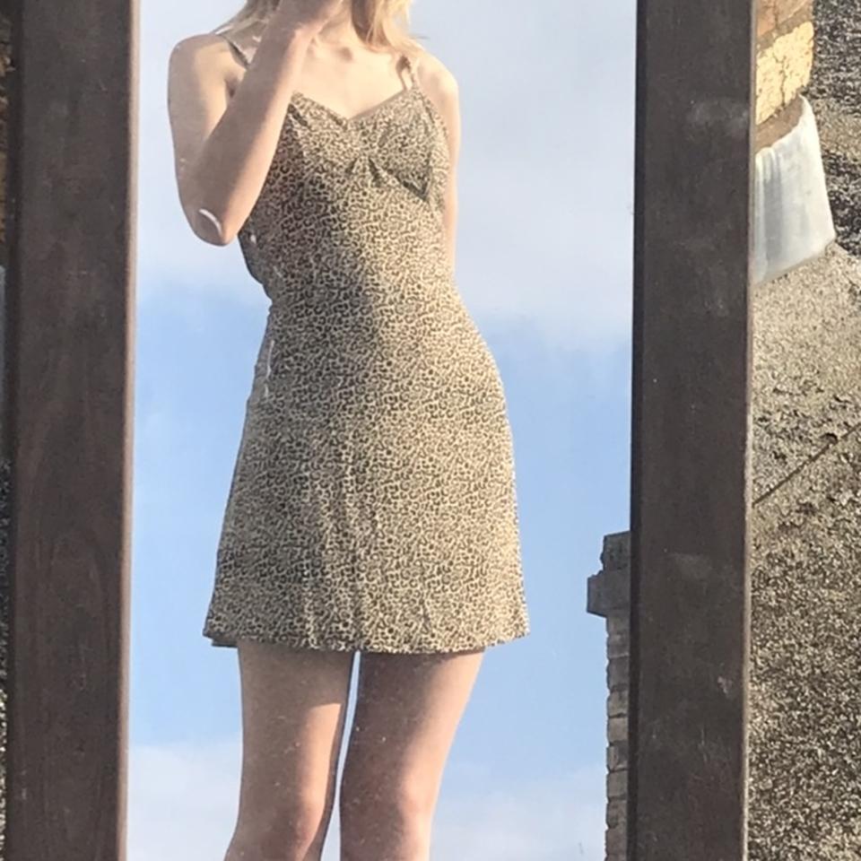 Hollister leopard clearance dress