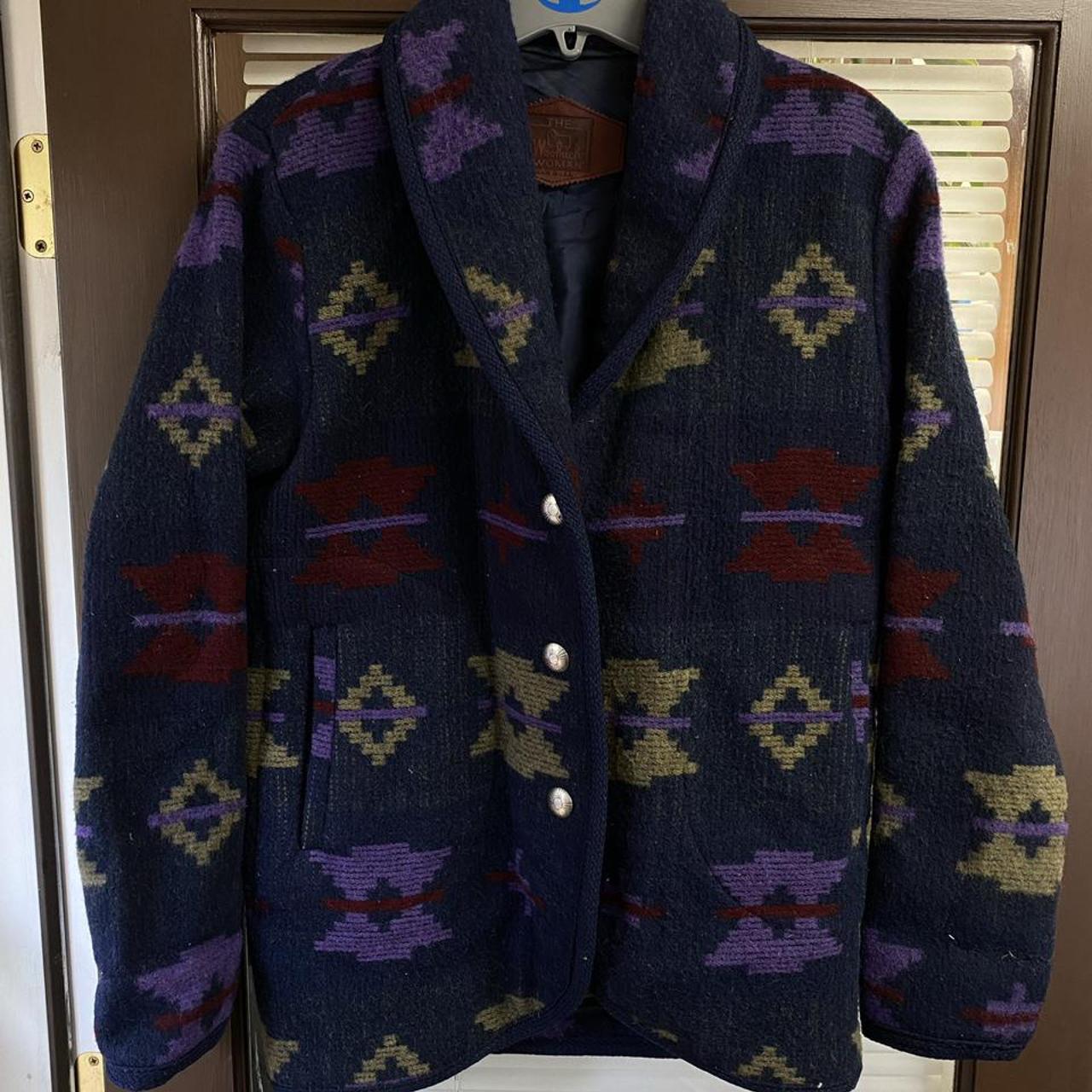 woolrich aztec coat