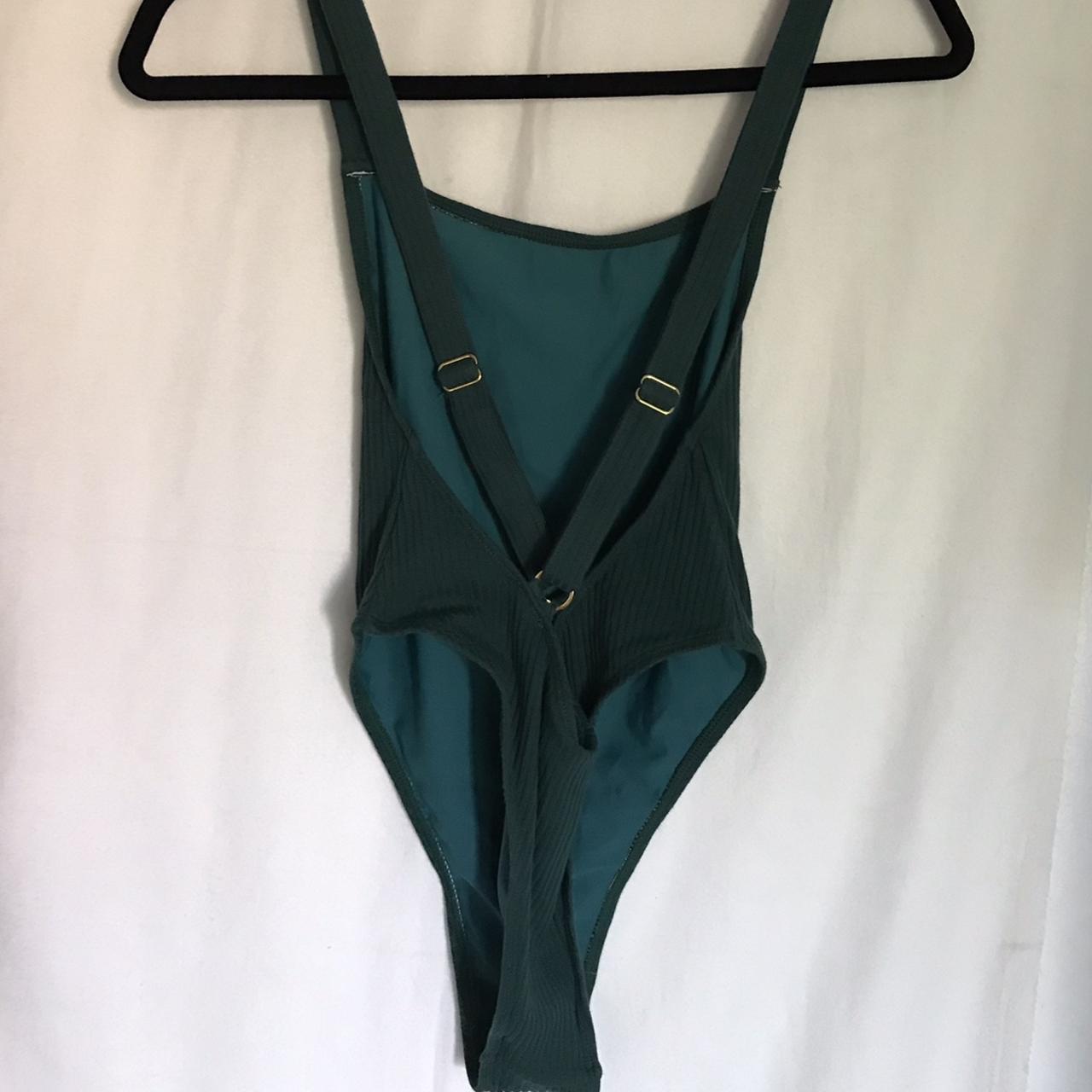 LAHANA forest green one piece swimsuit. FREE... Depop