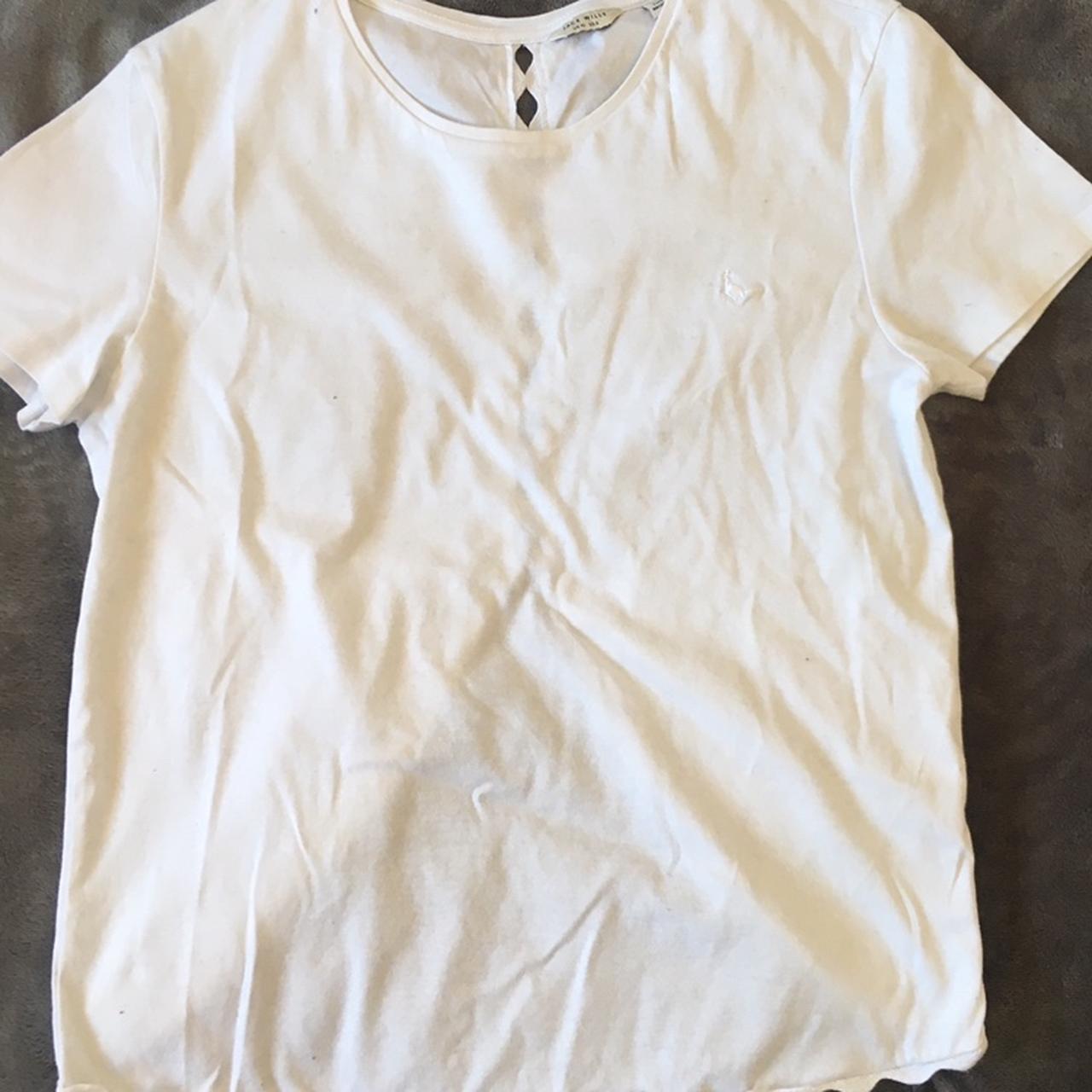 🌸 White jack wills top 🌸 Size 10 but would fit... - Depop