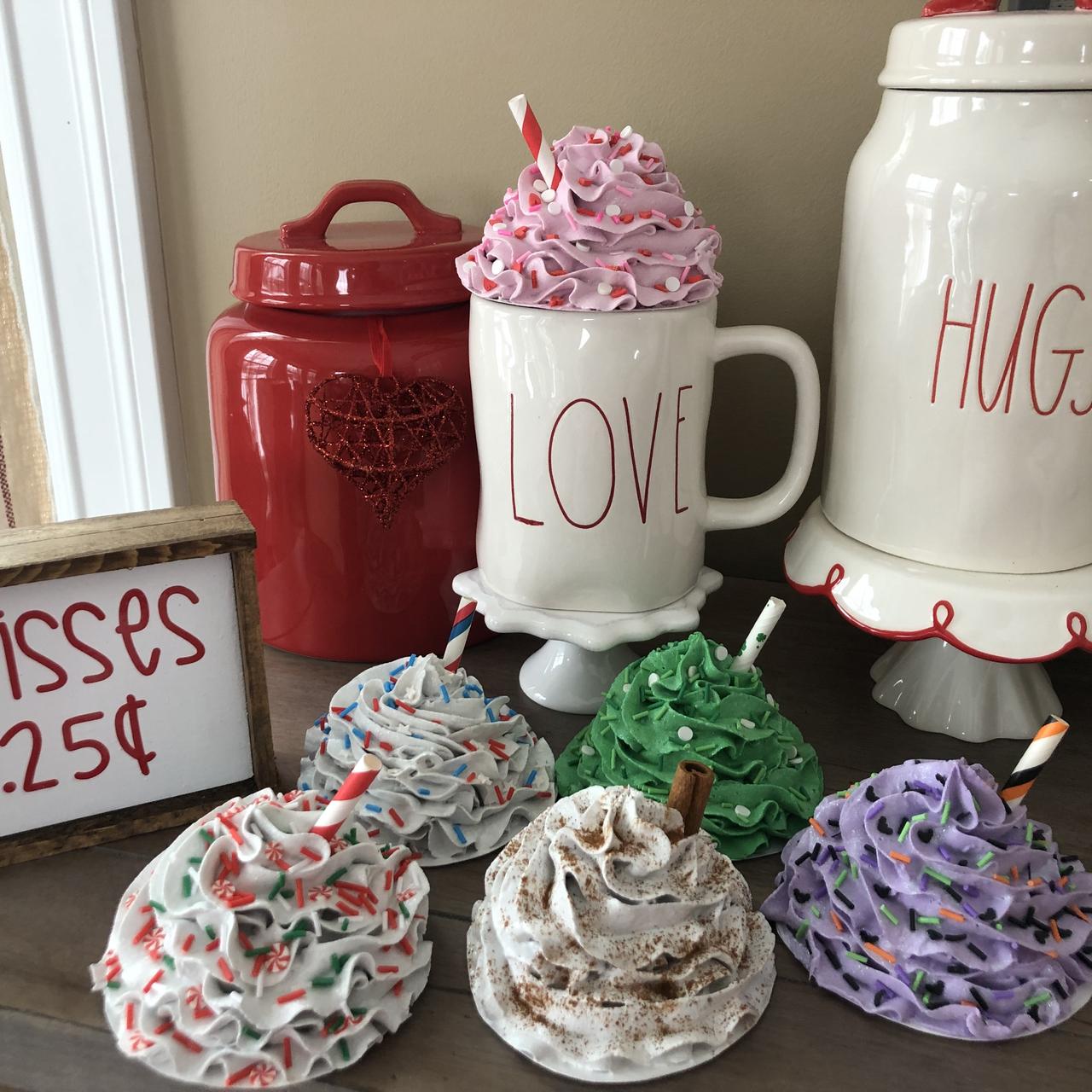 DIY Faux Whipped Cream Mug Toppers – Craft Box Girls