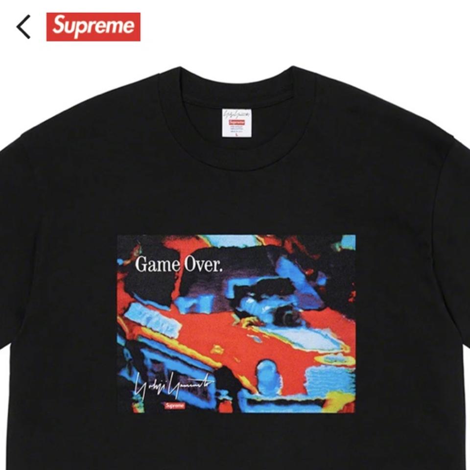 Supreme yohji Yamamoto game over T-shirt in black!...