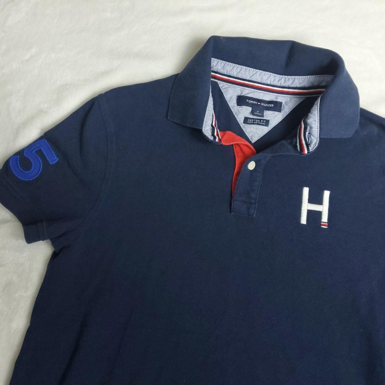 Tommy Hilfiger Custom Fit Polo Shirt Mens Size... - Depop