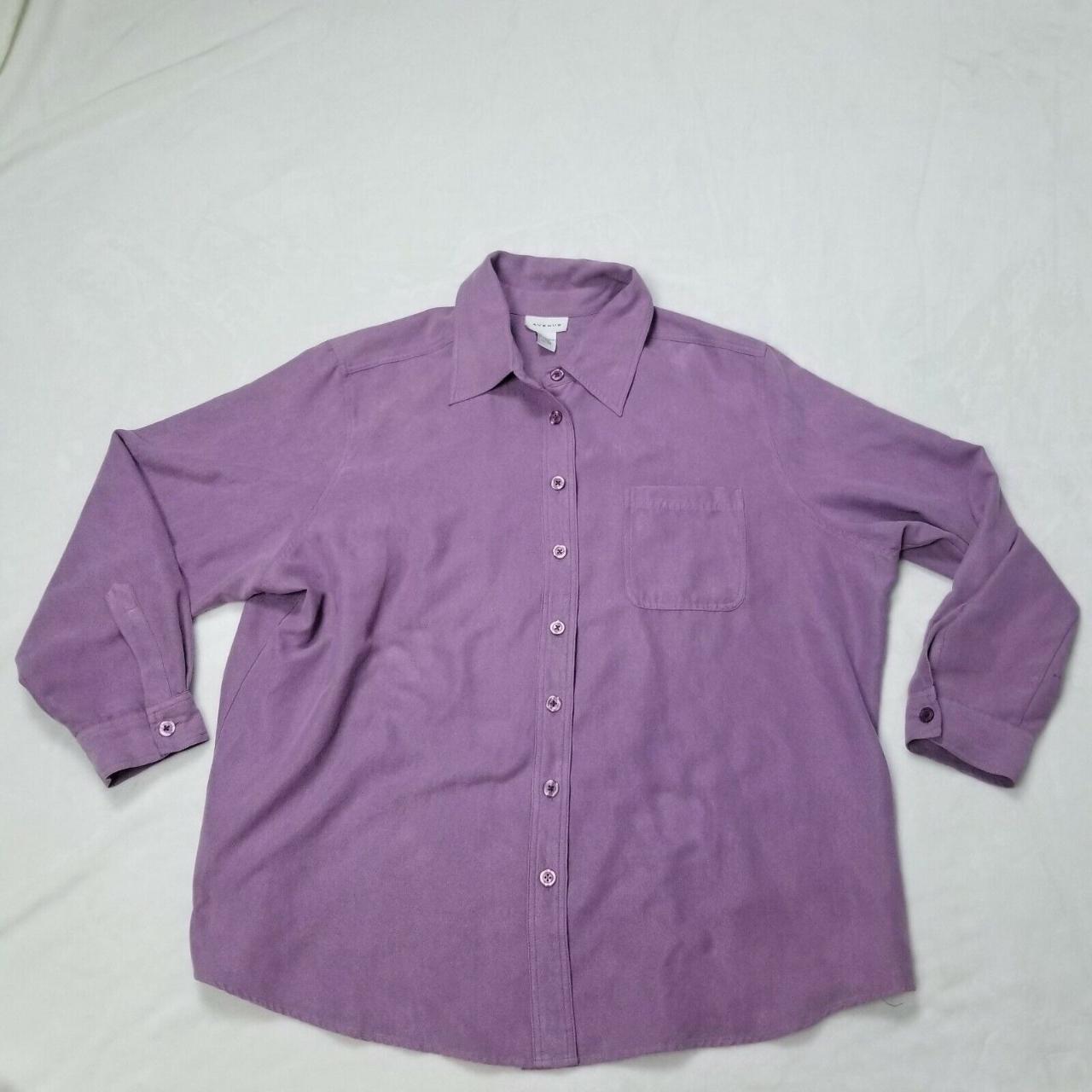 Avenue Women's Purple Shirt