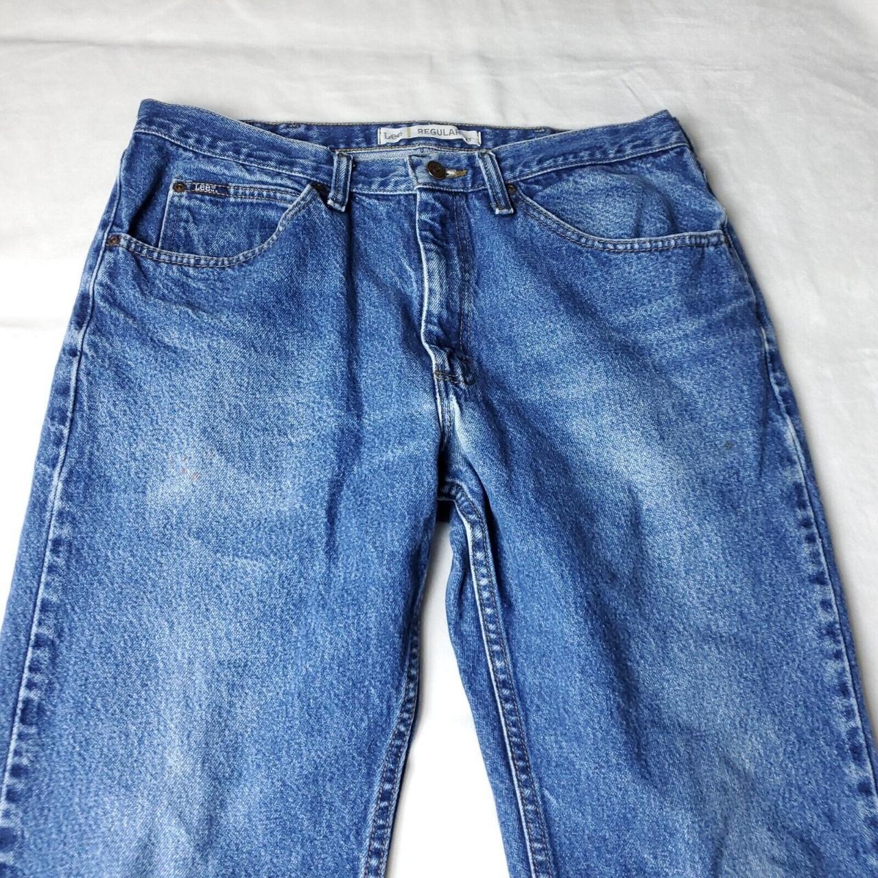Lee Regular Fit Denim Jeans Mens Size 33x29... - Depop
