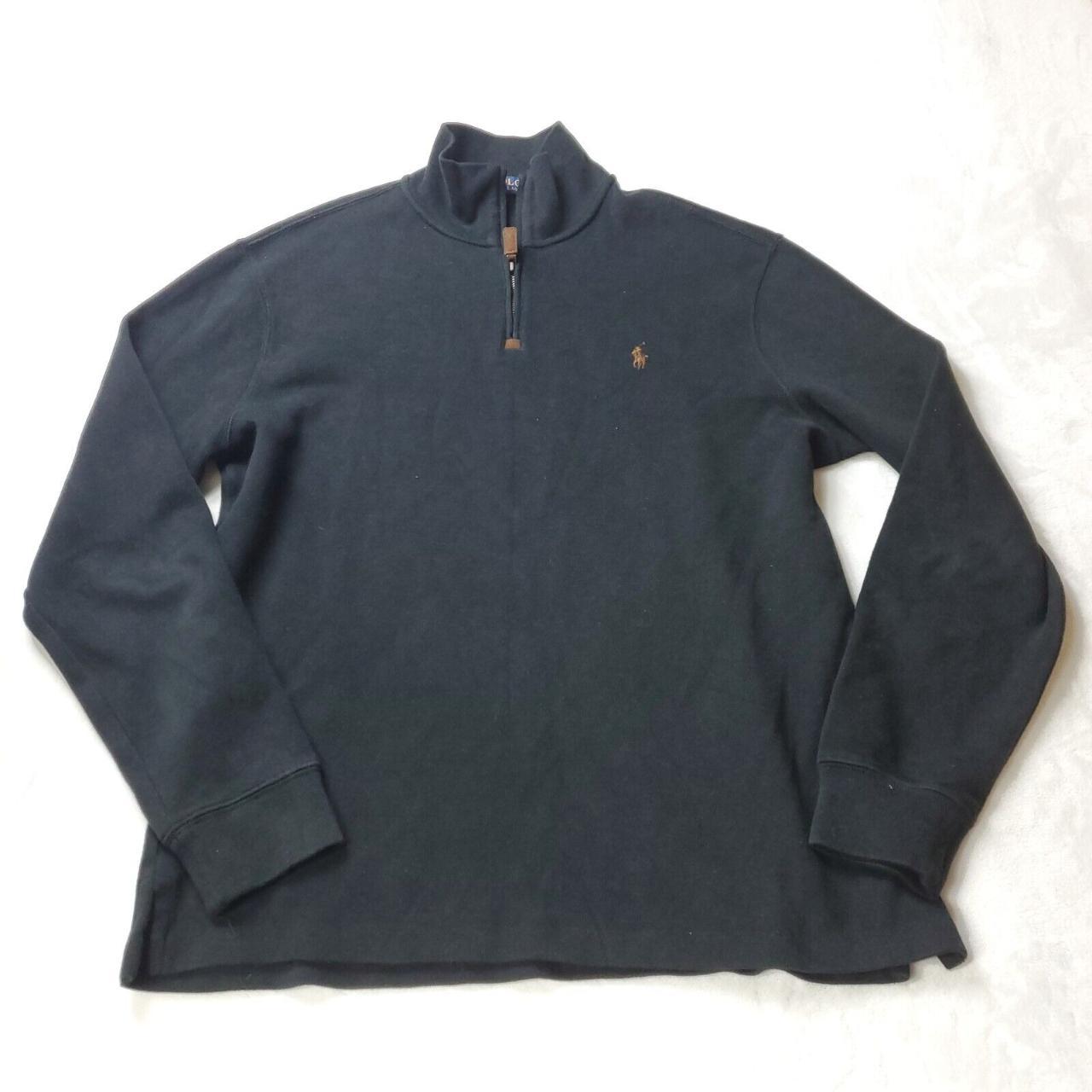 Polo Ralph Lauren Pullover Zip Up Sweater Mens... - Depop