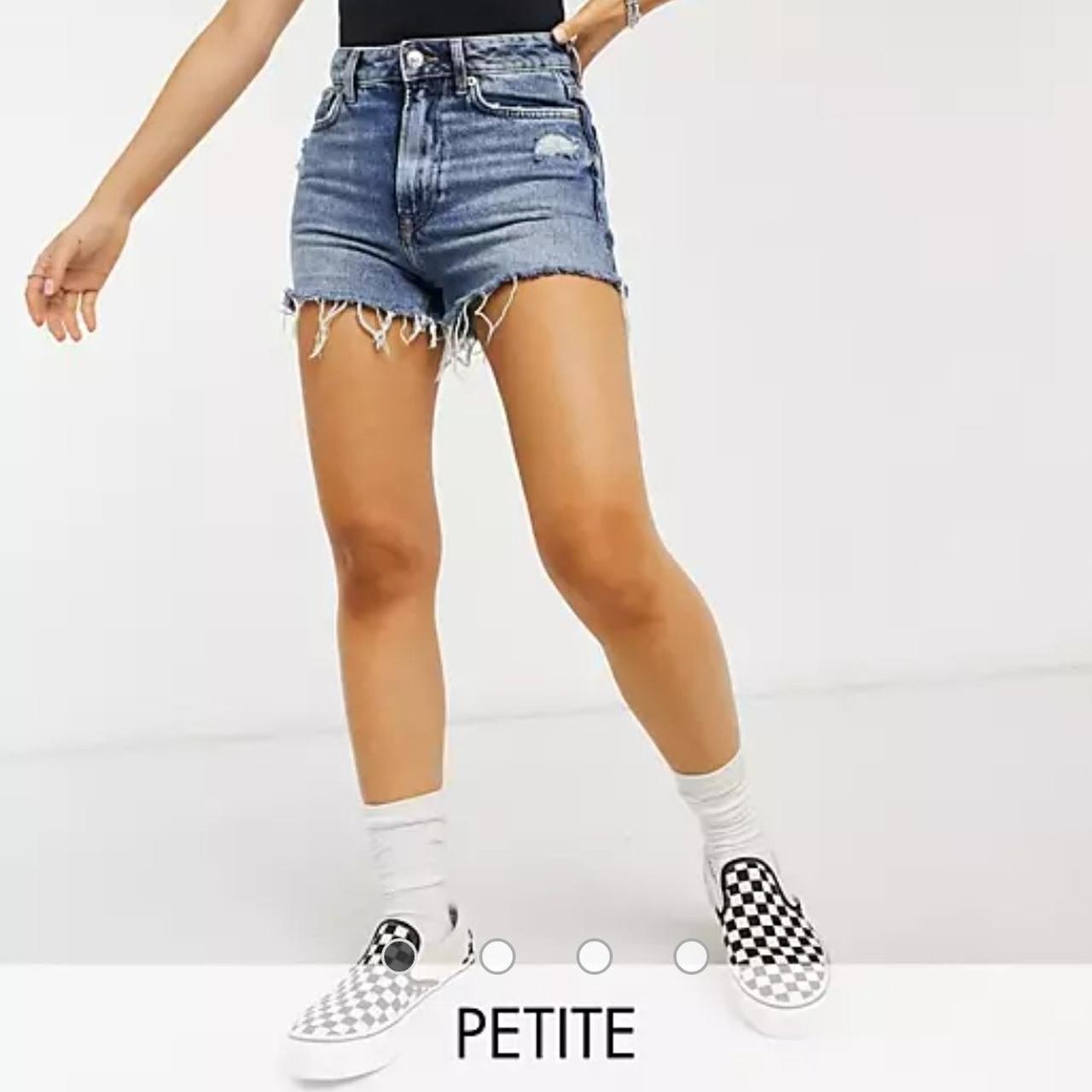 Petite best sale mom shorts