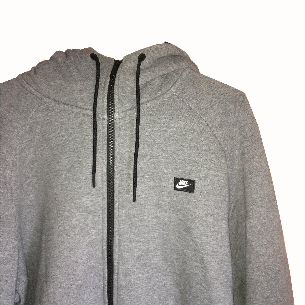 (Nike Light Grey Zip Up Hoodie Bundle up to save... Depop