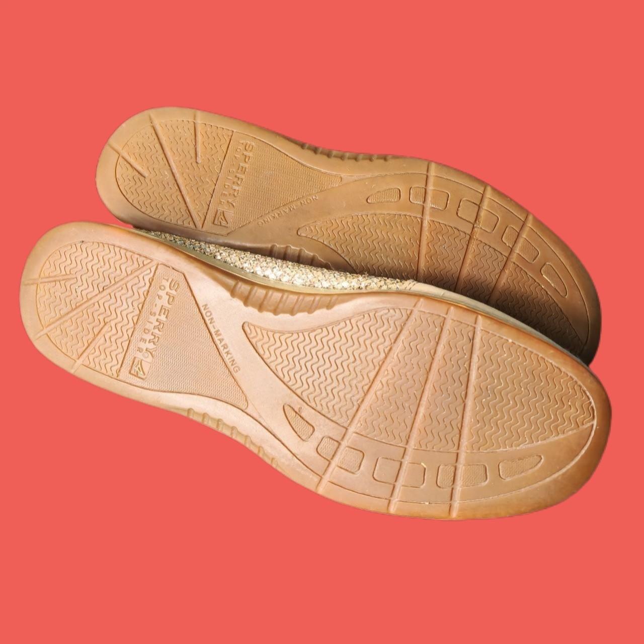 sperry angelfish gold glitter
