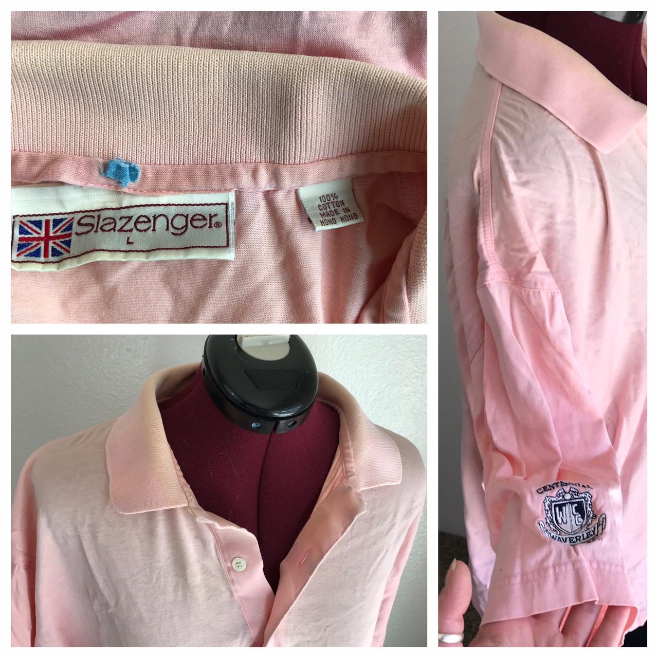 Product Image 2 - 1980s faded pink polo shirt,