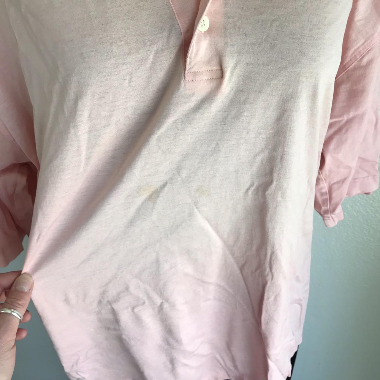 Product Image 4 - 1980s faded pink polo shirt,