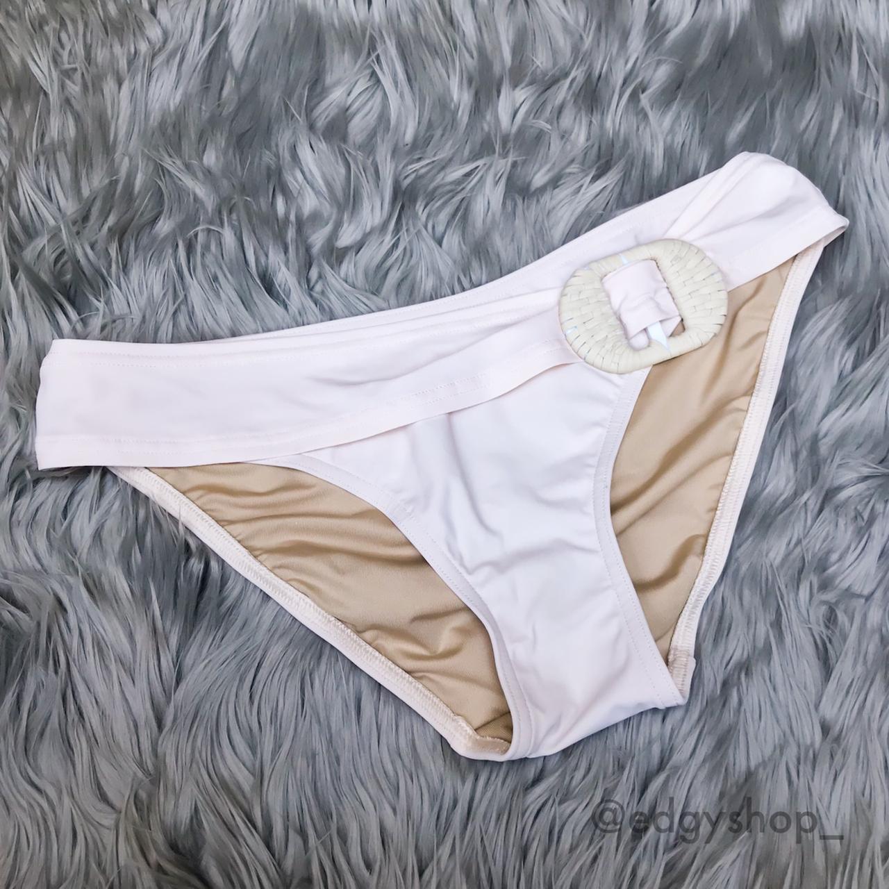 • style name: draped scoop bikini bottom, •