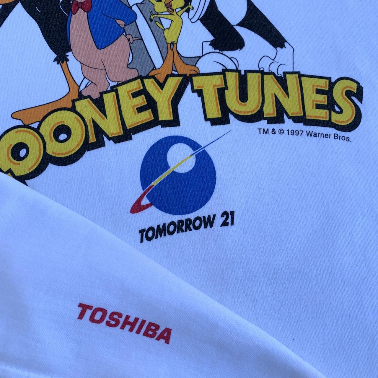 Looney Tunes Men's White T-shirt (2)