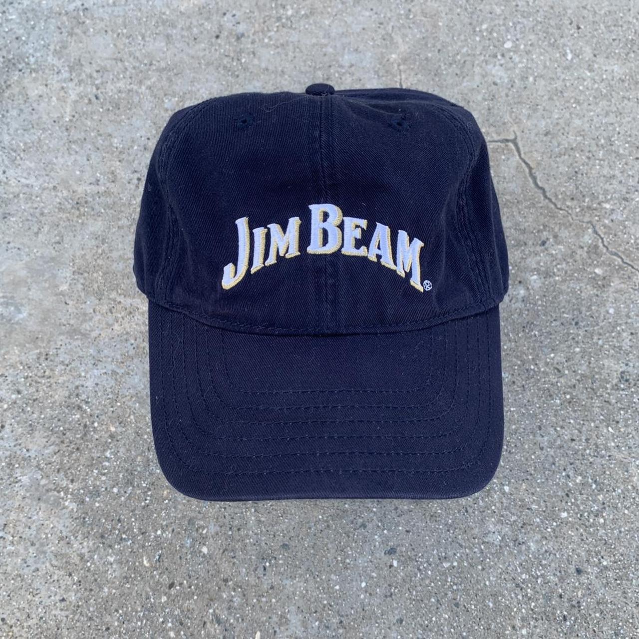 Vintage Jim Beam Strapback Hat - Vintage from the... - Depop