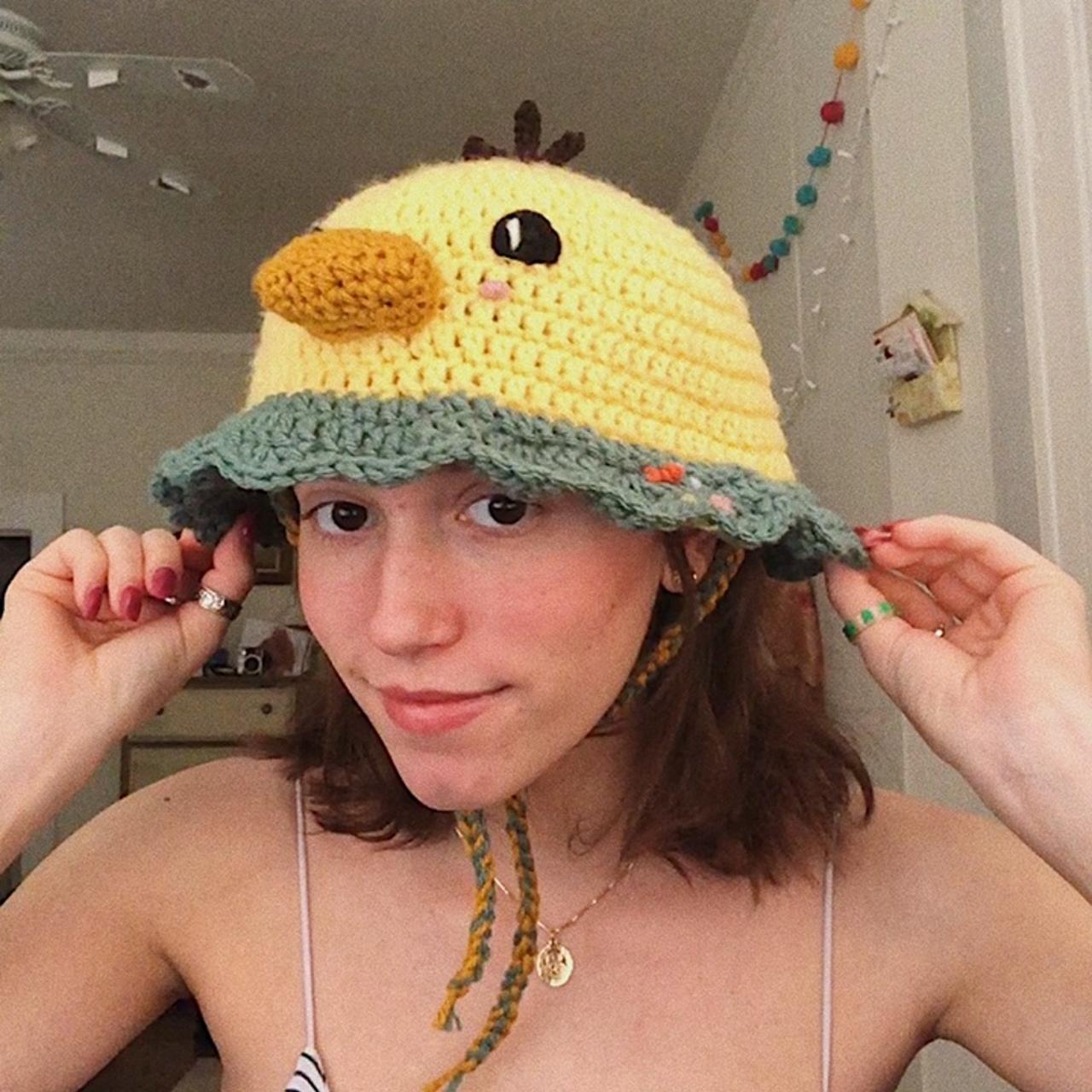 Crochet Duck Bag DM for custom colors (yellow, - Depop