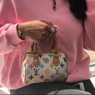 Louis Vuitton X Takashi Murakami cosmetic pouch. – Raks Thrift Avenue