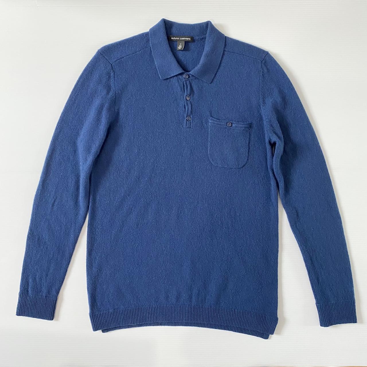 Autumn Cashmere Polo Collar 100% Cashmere sweater.... - Depop