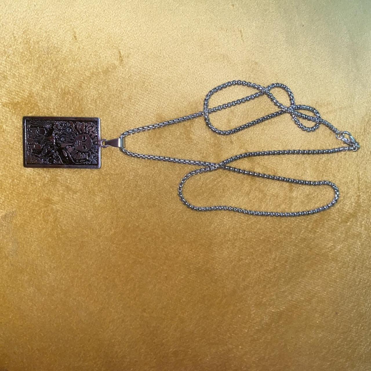 The Sun Tarot chain necklace! You can replace chain... Depop