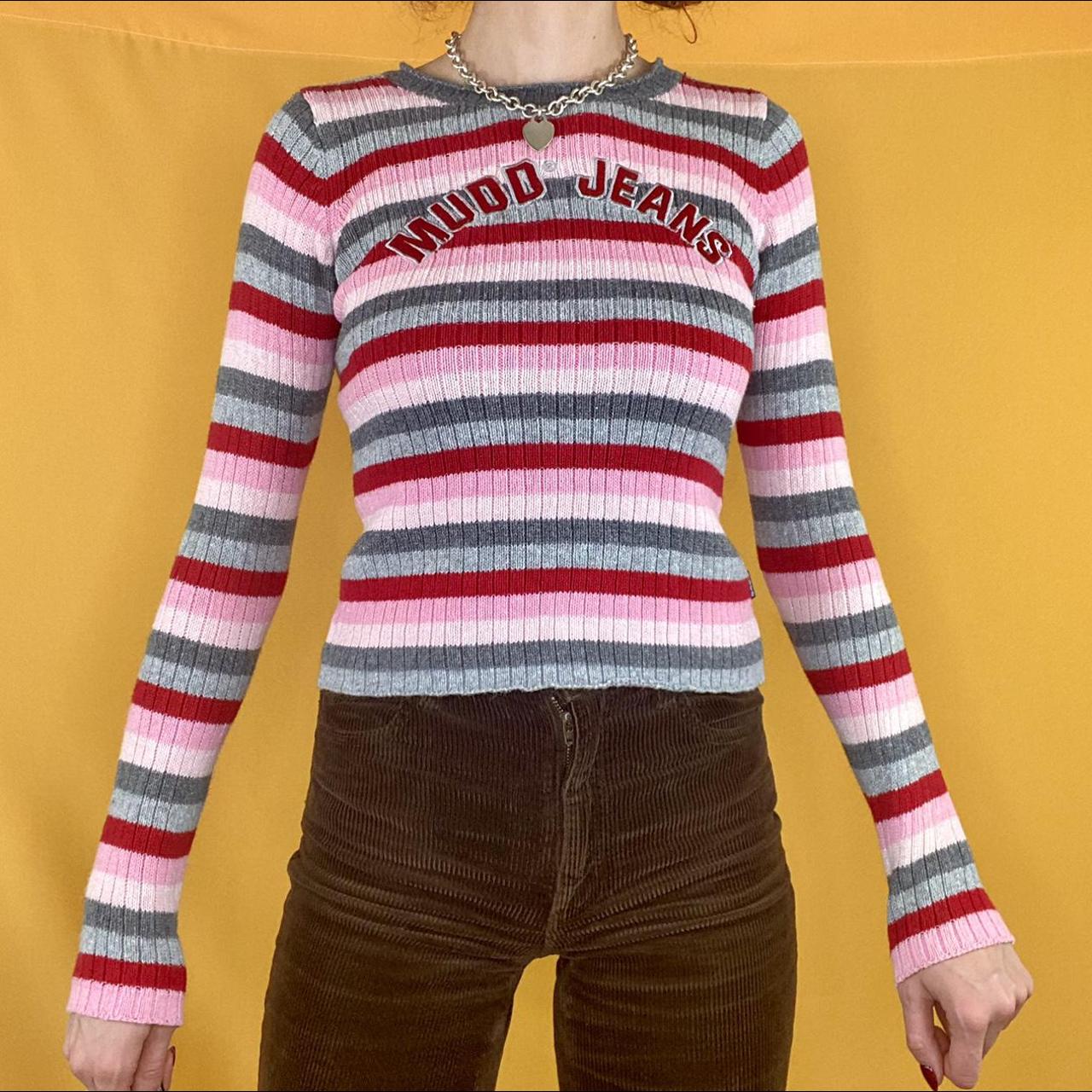 Product Image 1 - VINTAGE MUDD JEANS SWEATER!
multi colored