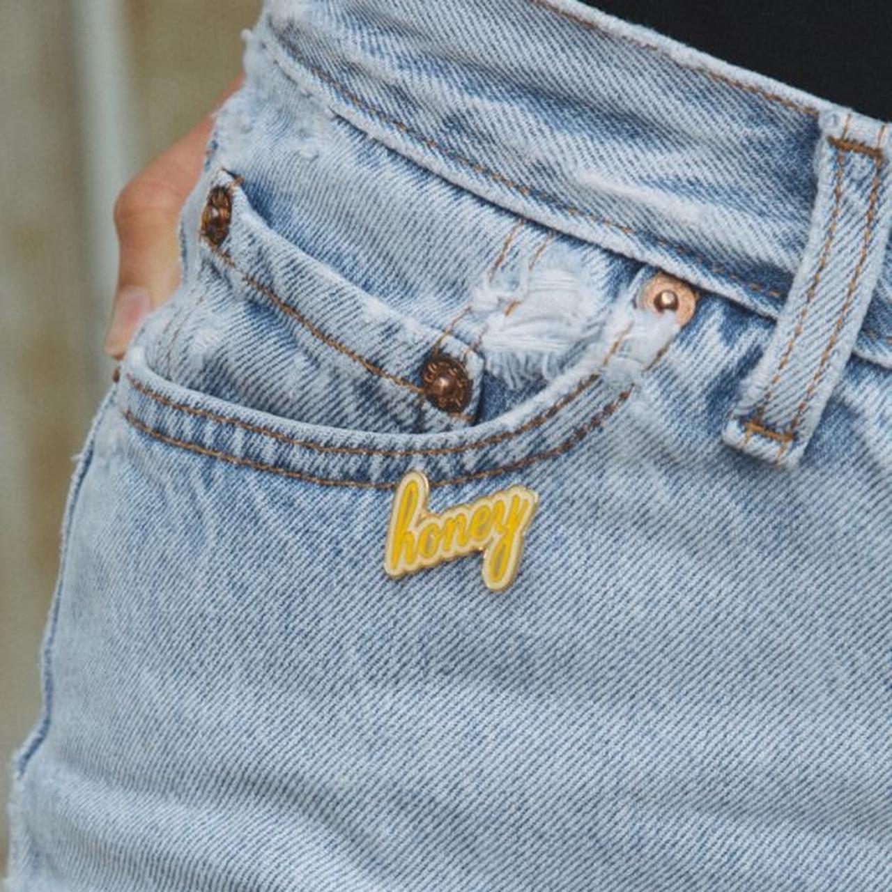 brandy melville enamel pins super cute to stick on... Depop